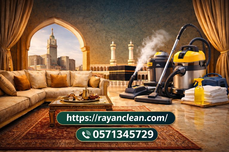 شركة تنظيف مجالس بحي العوالي بمكة